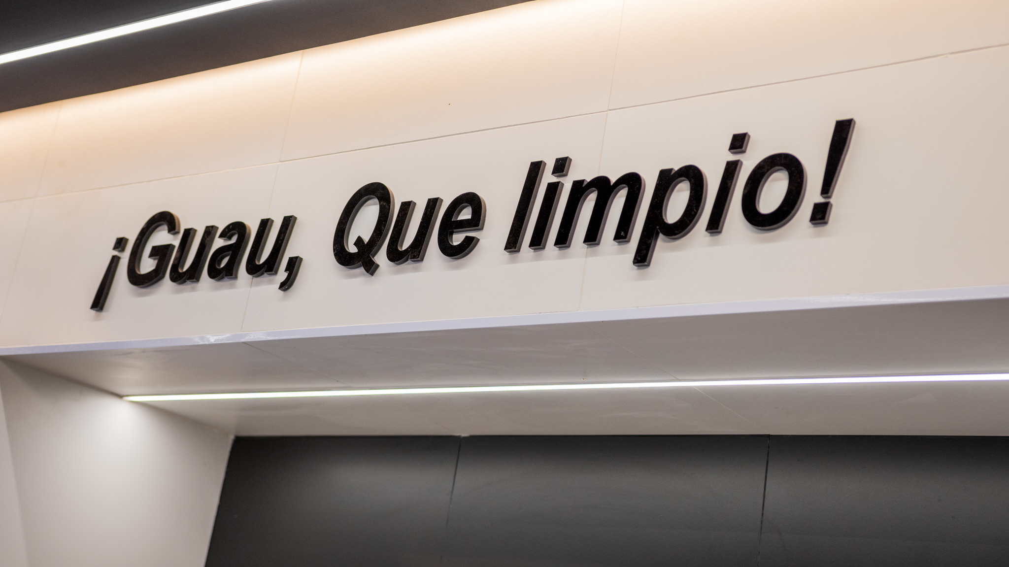 Zona de lavado amplia y accesible