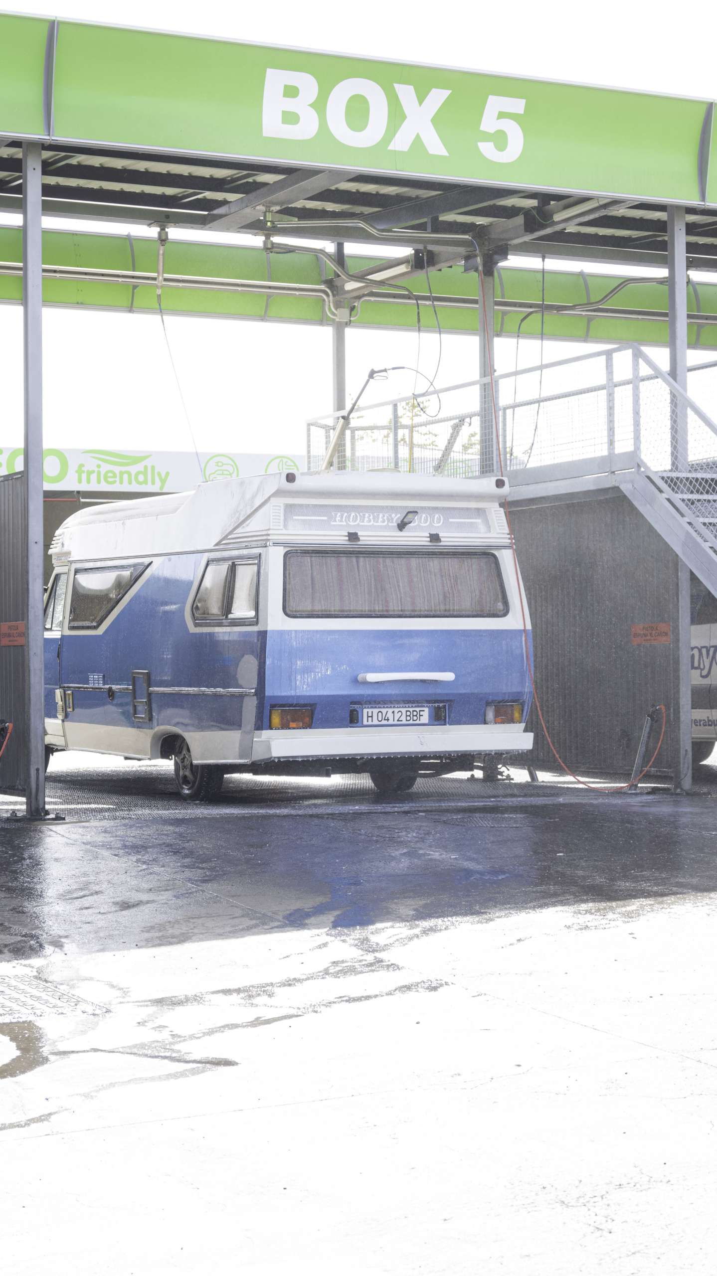 Zona de lavado para autocaravanas en TARO